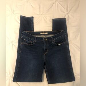 Levi’s - Women’s Dark Denim Stretchy Skinny Jeans